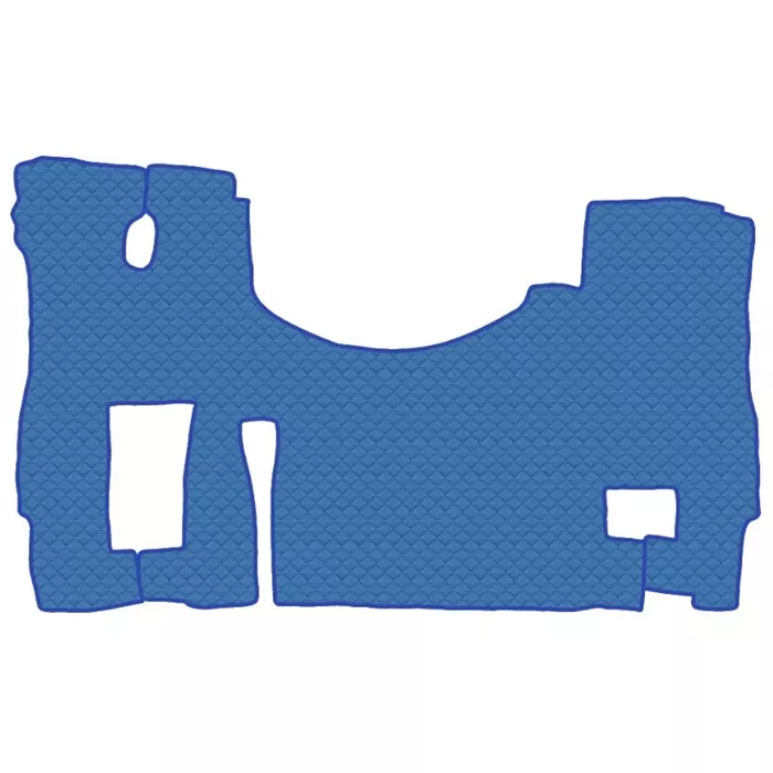 Коврик кож.зам. под ноги FOTON AUMAN 460 (автомат) от 2022г /синий
