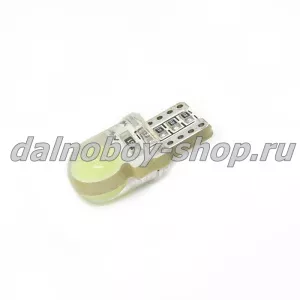 Лампочка габаритная без/цок "COB" T10-SIL-COB-SMALL (14815) белая 24v  (10)