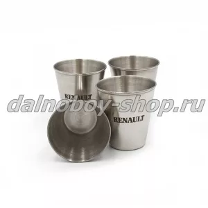 Рюмки в чехле (компл. 4шт)  RENAULT