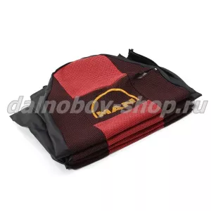 Чехол - сиденье иск.кожа+жаккард MAN TG-A/X/S/M/L  до 2017 (2 ремня)(2 выс.сид.) красный