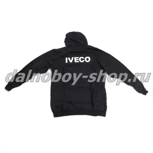 Толстовка IVECO  2XL  с капюшоном черная