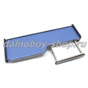 Стол - парта  MAN TGA LX / узкая кабина / с ящиком / кожзам / синий /