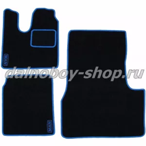 Коврик ворс под ноги Польша (из 3-х) MAN TGS (механика) синий