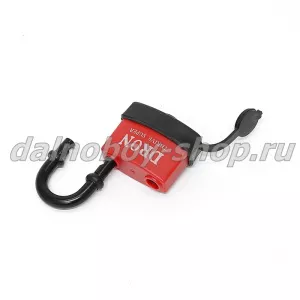 Замок навесной DRON 50мм с резиновой защитой