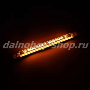 Указатель габ. 2-х рядный LONG LED / НЕОН / SCHACMAN / 24v желтый /50