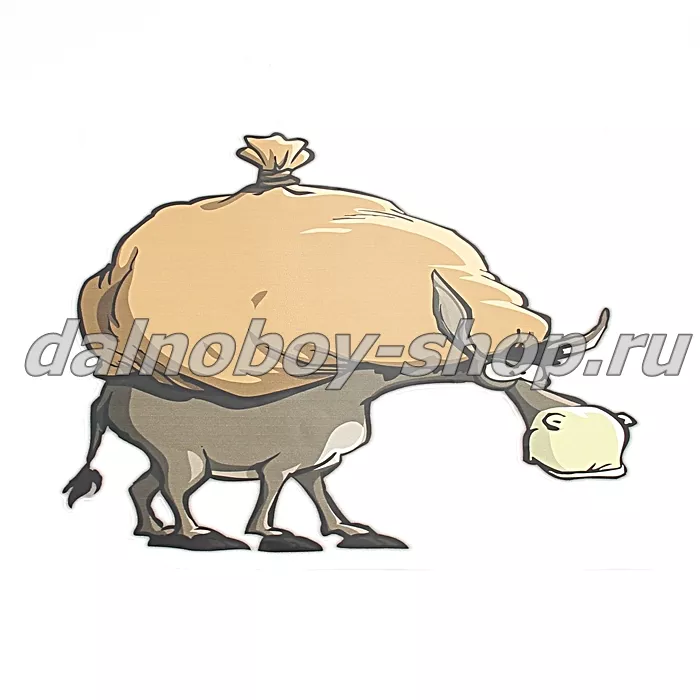 Наклейка "ИШАК" 32*32 