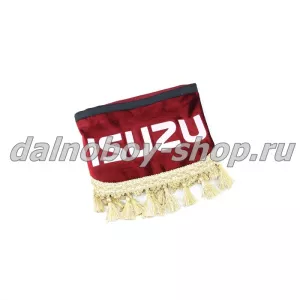 Ламбрекен лоб.+ шторка боковая хамелеон 2.2м  ISUZU красный