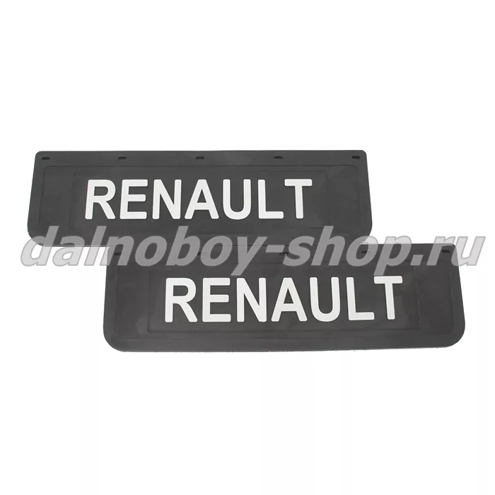 Брызговики задние резина (тисненные) 600*180 RENAULT