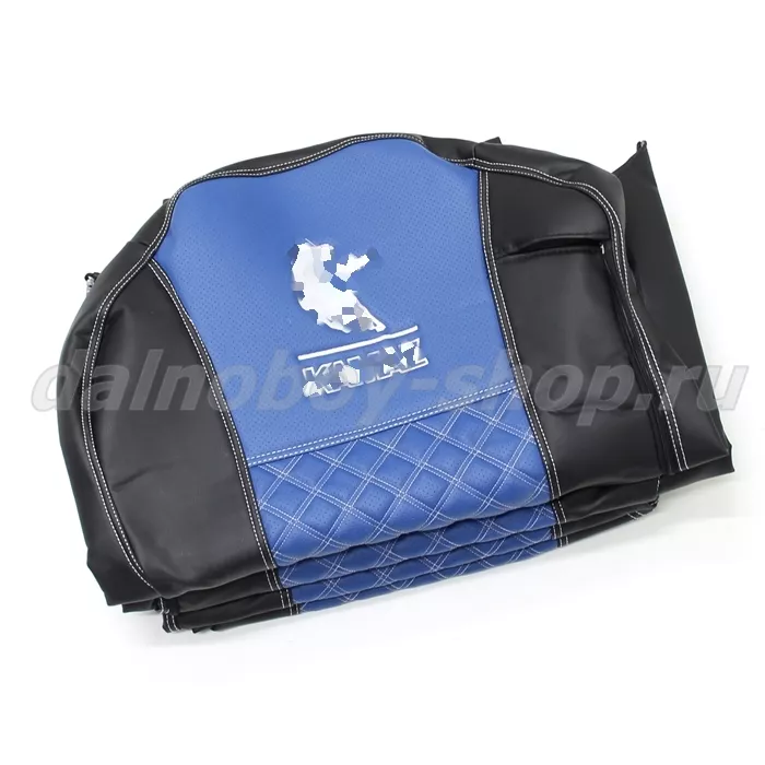 Чехол - сиденье / иск.кожа /PREMIUM / KMZ K5 (2023 г - ) / Черн+Синий