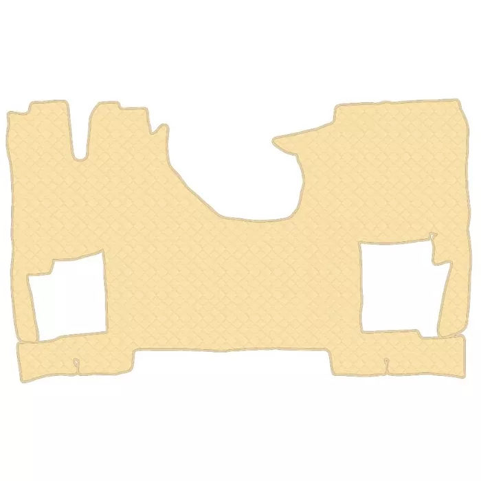 Коврик кож.зам. под ноги SITRAK C7H 480 MAX (автомат) от 2022г /бежевый