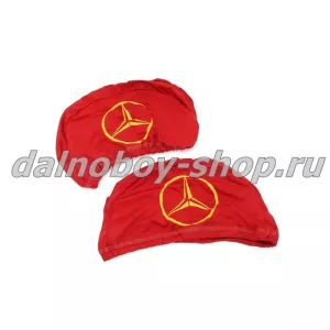 Чехол на подголовник MERCEDES (2шт) цвет в ассортименте