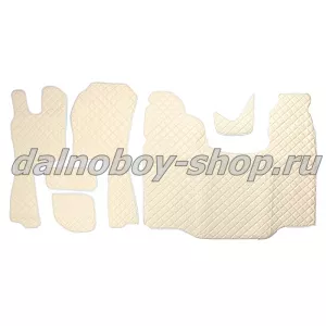 Коврик кож.зам. под ноги Польша SCANIA G (автомат) бежевый