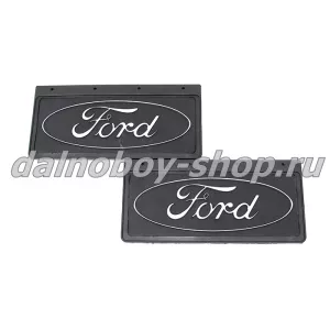 Брызговики передние резина (тиснение) 420*200 FORD