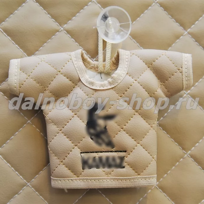 Вымпел "майка" "KMZ" беж