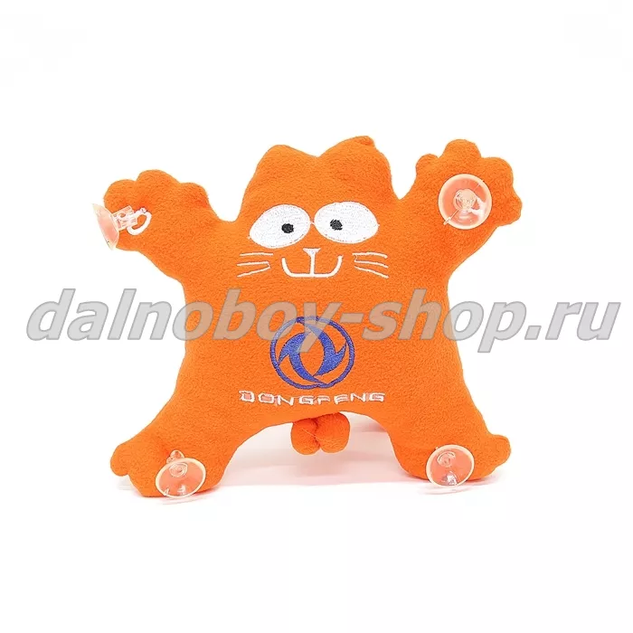 Кот - Саймон с логотипом DONFENG оранжевый