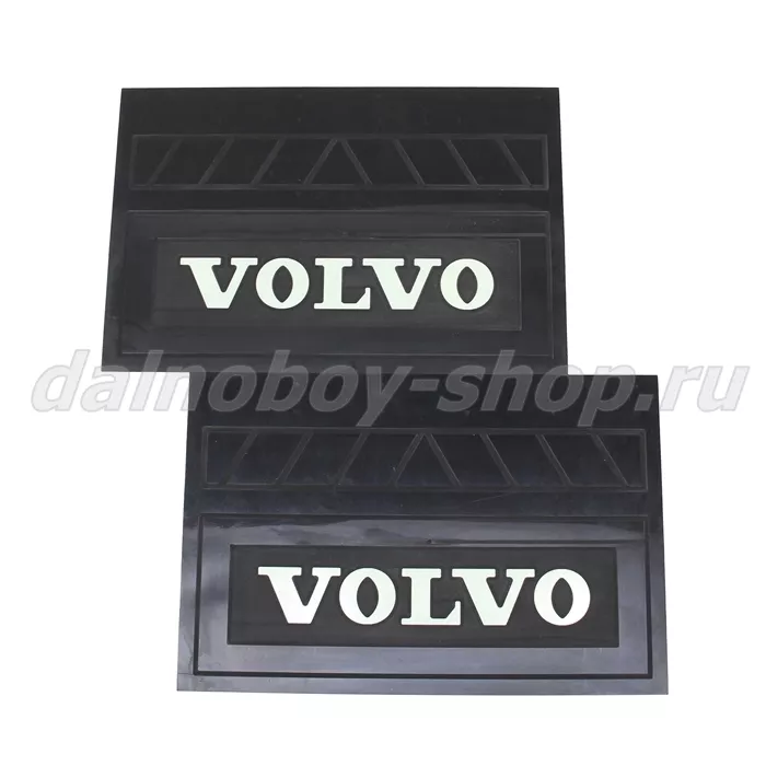 Брызговики задние резина (тисненные) 600*400 VOLVO (МОРОЗОСТОЙКИЕ)
