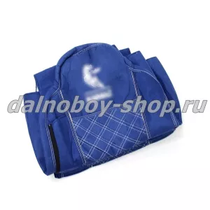 Чехол - сиденье аликанте KMZ EURO AXOR NEO 5490  2016 > (2 ремня)(2 выс.сид.) синий