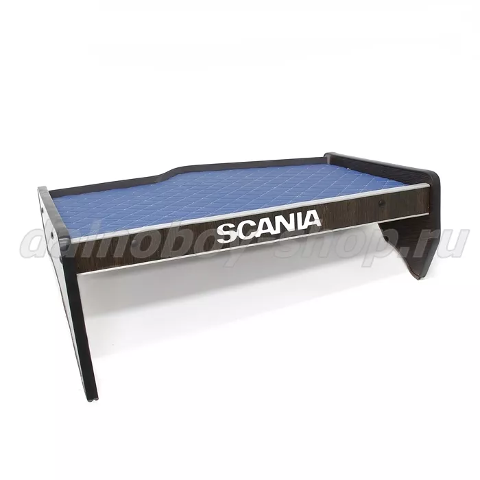 Стол SCANIA P / кожзам / синий /