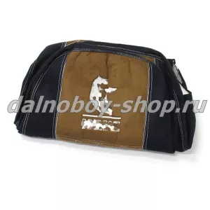 Чехол - сиденье аликанте KMZ EURO 4-5 / ГРАМЕР / (2 сид.1 ремень) / черно+корчневый