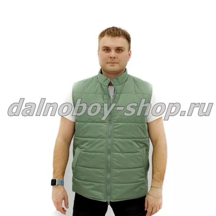 Жилет БЕЗ НАДПИСИ 48-50 оливковый