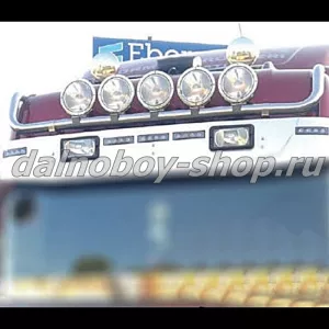 Дуга верхняя d-70mm INOX SCANIA 1998-2016 ( высокая кабина)  (SC101)