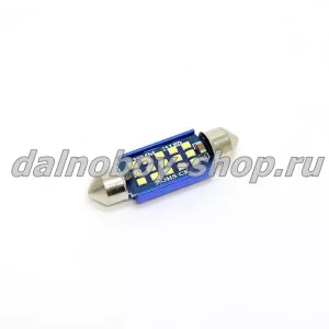 Лампочка салонная  12v 39мм 15SMD   4.7W (14487)  белая /10