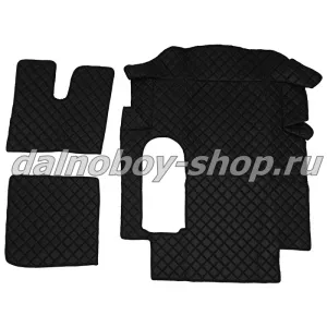 Коврик кож.зам. под ноги Польша MAN TGA широкая кабина (автомат/механика) черный