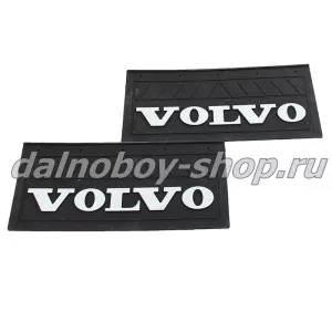 Брызговики передние резина (тиснение) 520*250 VOLVO