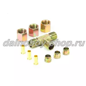 Фитинг ПВХ Т-образный d= 8 метал.разборный/5