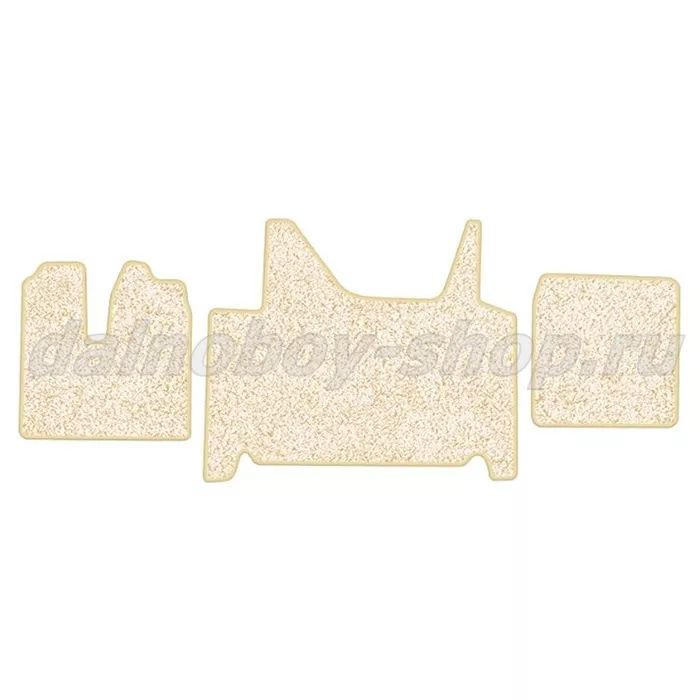 Коврик ворс под ноги Польша (из 3-х) SITRAK C7H 480 МАХ от 2022г. -  (автомат) ФОРТУНА бежевый