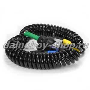 Кабель адаптер ( 1 штекер 2 кабеля) 9 (пластик) Турция