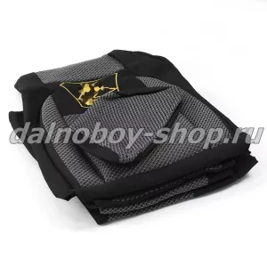 Чехол - сиденье анатомия  GZLL (3-х местн.) гобелен серый