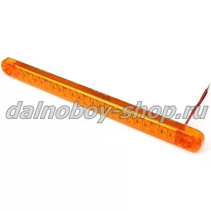 Указатель габ. 2-х рядный LONG LED / 24v желтый /50