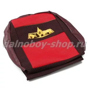 Чехол - сиденье иск.кожа+жаккард MZ (2 низк.) красный