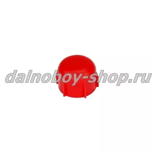 Колпачок на шпильку пластик красный (100шт/уп)
