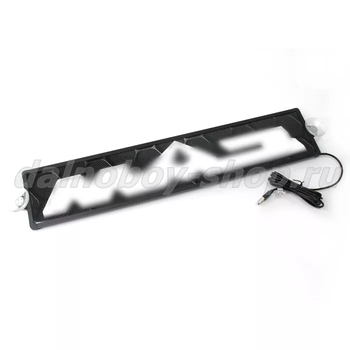 Табличка светящаяся 3d 10/50 см. MZ 24v 