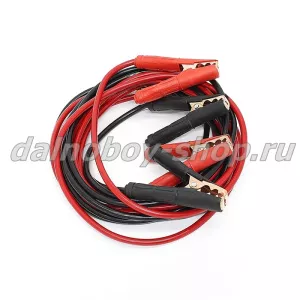 Провод прикуривателя 1000 А 6 м. обрезиненные крокодилы