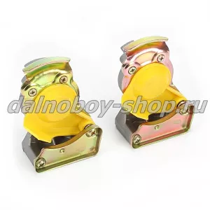 Евроразъем пневм. ТКL М-22  желтый