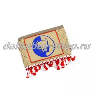 Ламбрекен лоб.+ шторка боковая кожзам 2.2м  ПИТБУЛЬ бежевый