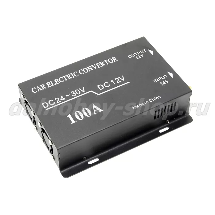 Конвертор КИТАЙ 24v/12v ЧЕРНЫЙ 100 А