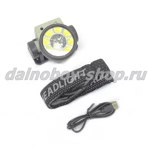 Фонарик Налобный / с аккумулятором / 004 /