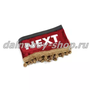 Ламбрекен лоб.+ шторка боковая хамелеон 1.8м GZLL NEXT красный