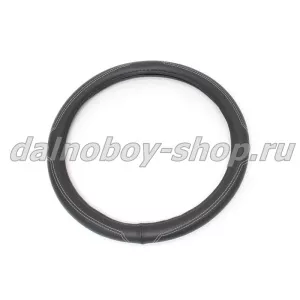 Оплетка на  руль универсальная PVC 105022 45*10см. XXL ЧЕРНАЯ