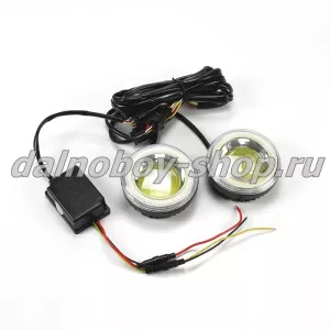 Ходовые огни NEW 771 "ангел.глаз" 12-24v / (Д95-Ш45) /