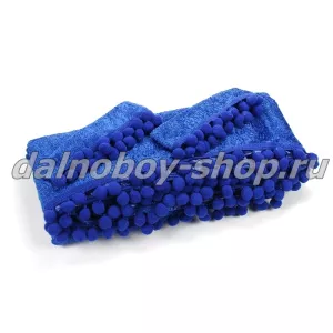 Шторы спальника "БАРАШЕК" 1.3*1.8 синие