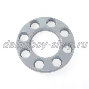 Колпак колеса передний пластик 19,5 СТУПИЧНЫЙ ОБОДОК 8 шпилек / серый