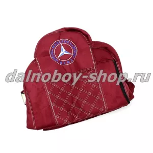 Чехол - сиденье аликанте MB ATEGO-AXOR, после 2012г. (1 ремень)(2 выс.сид.) красный