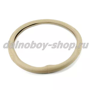 Оплетка на  руль универсальная Y-412 49-51cm XXXXL беж