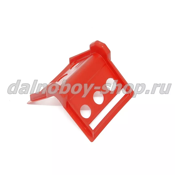 Уголок защитный пластиковый красный 136х101 мм