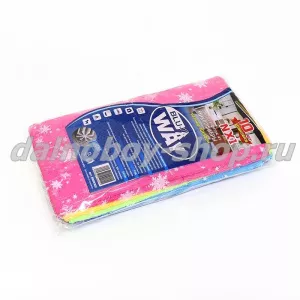 Салфетка из микрофибры "BLU WAY" 30*30 / набор из 10шт